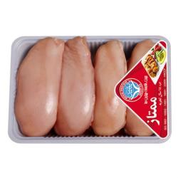 سینه بی پوست 900 گرمی مرغ