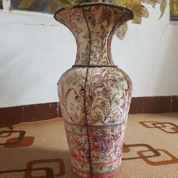گلدون با فرش ابریشم
